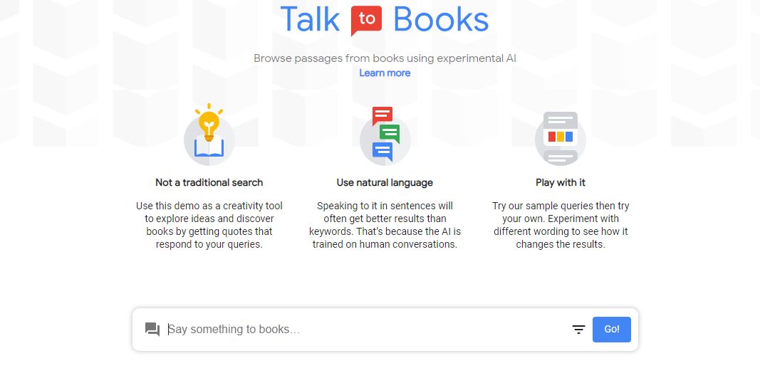 Google Talk To Books Nedir? – tubitak bilim fuarı iptal