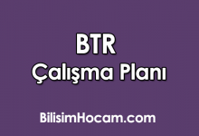 2. dönem btr çalışma planı indir