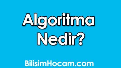 Algoritma Nedir? – algoritma