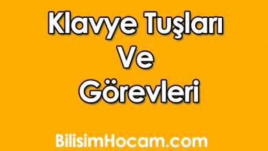 Klavye Tuşlarının Görevleri Nelerdir? –