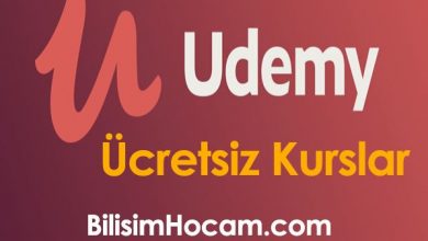 Udemy Ücretsiz Kurslar 1 – sesi yazıya çevirme