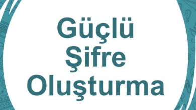 Güçlü Şifre Nasıl Oluşturulur? – aidata tablet